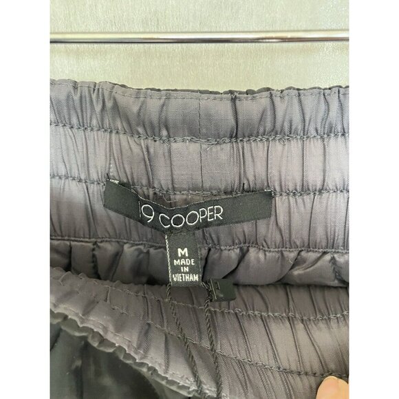 NWT Womens Black Nylon, 19 Cooper, Onion Quilted Jogger Pull on Pants Medium - Picture 5 of 11